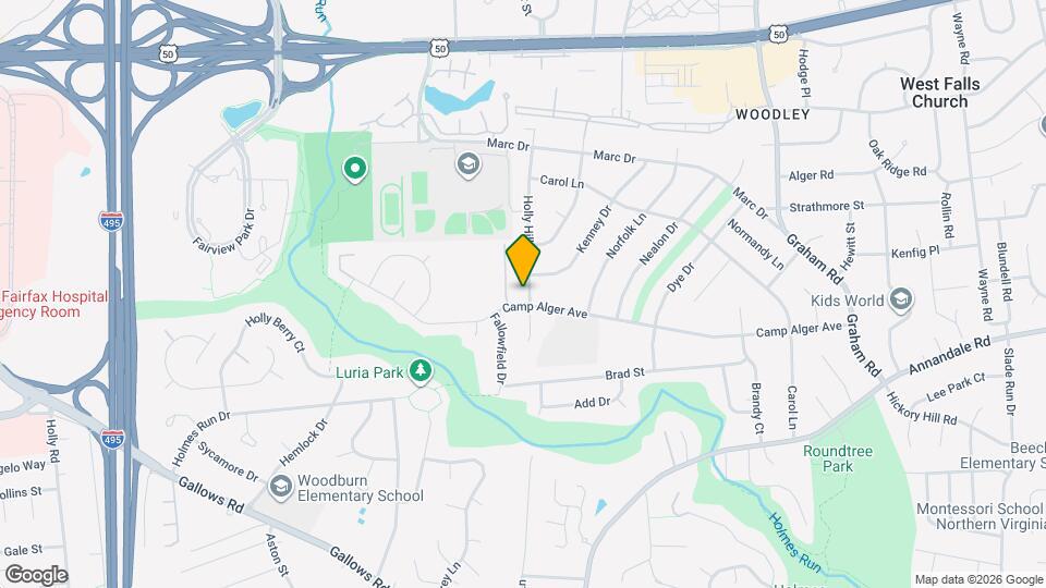 3242 Holly Hill Dr Mapa y Detalles de la Ubicación