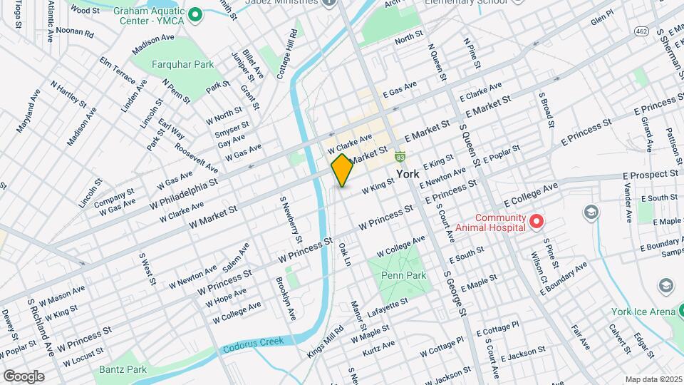 47 S Pershing Ave Mapa y Detalles de la Ubicación