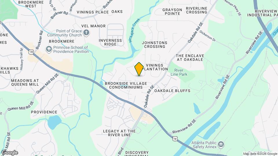 5927 Brookside Dr SE Map and Location Details