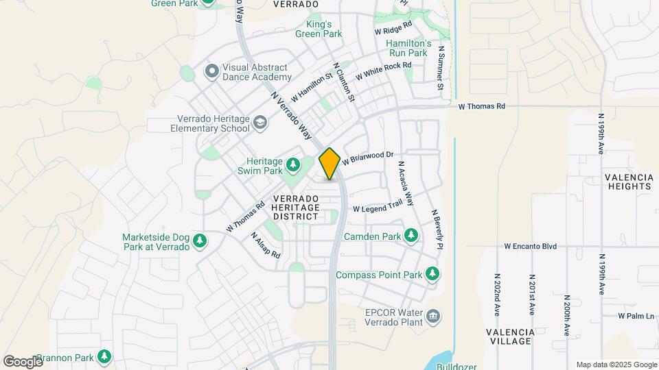 20725 W Point Ridge Rd Map and Location Details