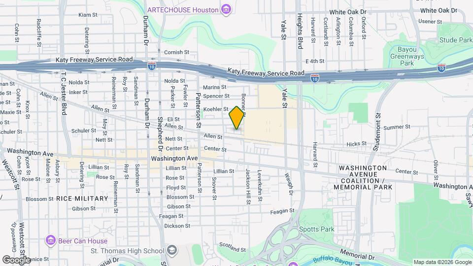 1243A Bonner St Map and Location Details