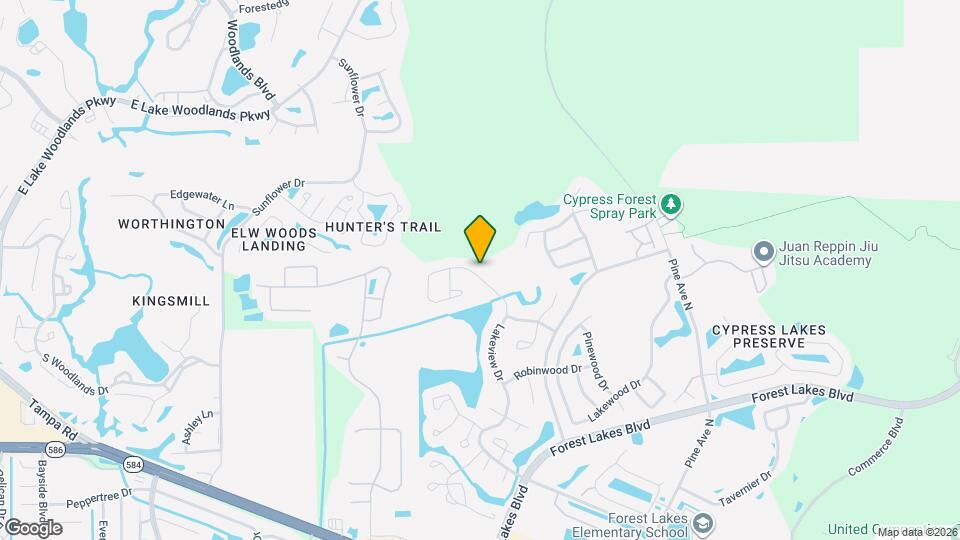 513 Lakeview Dr Map and Location Details