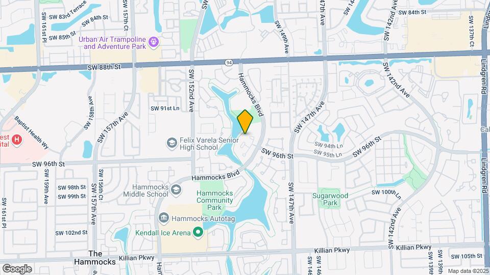 9530 SW 148th Pl Map and Location Details