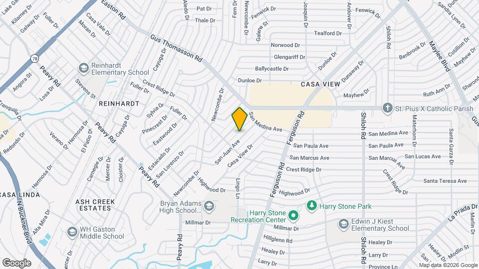 10229 San Juan Ave Map and Location Details