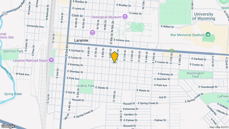 514 S 10th St Map and Location Details