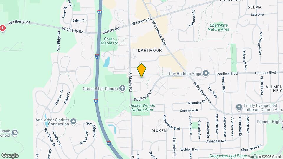1265 S Maple Rd Map and Location Details