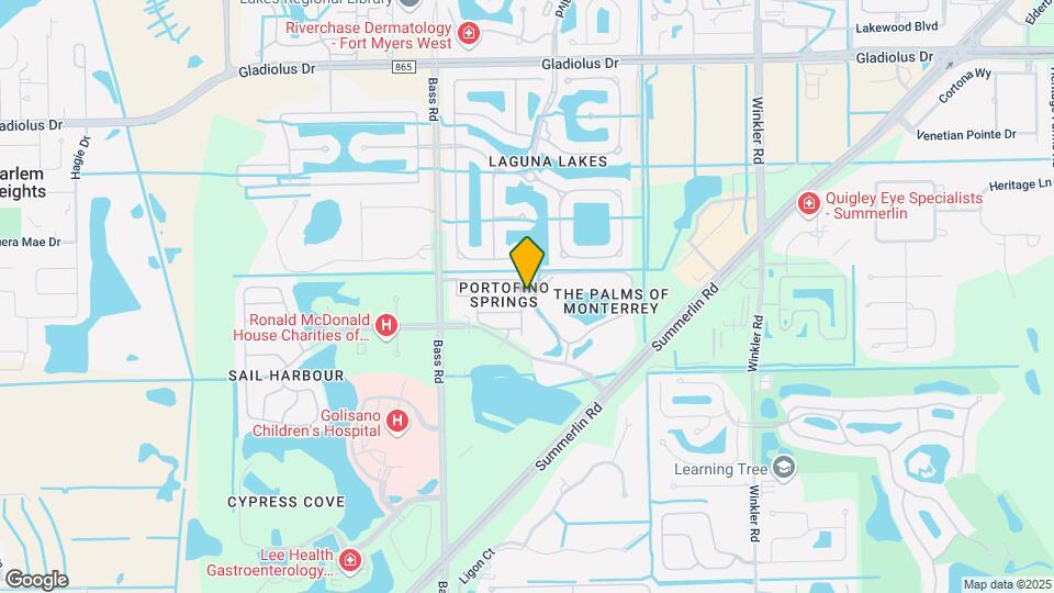 15800 Portofino Springs Blvd Map and Location Details