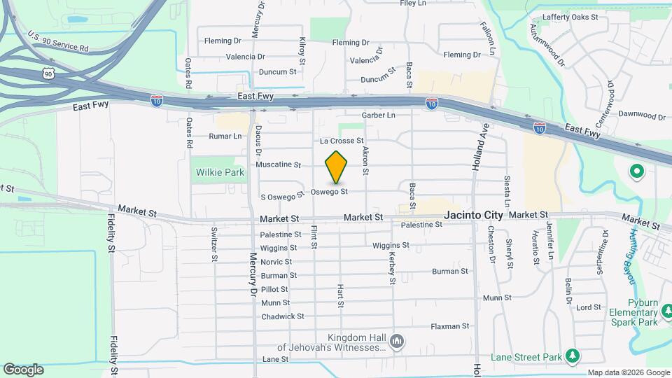 10523 Oswego St Map and Location Details