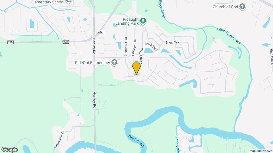 2011 Calusa Trail Map and Location Details