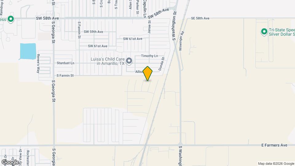 6412 Lewisville Ln Mapa y Detalles de la Ubicación
