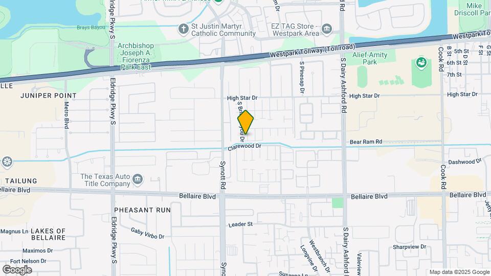 6573 S Briar Bayou Dr Map and Location Details