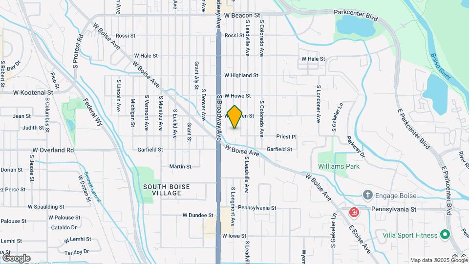2112 S Longmont Ave Map and Location Details