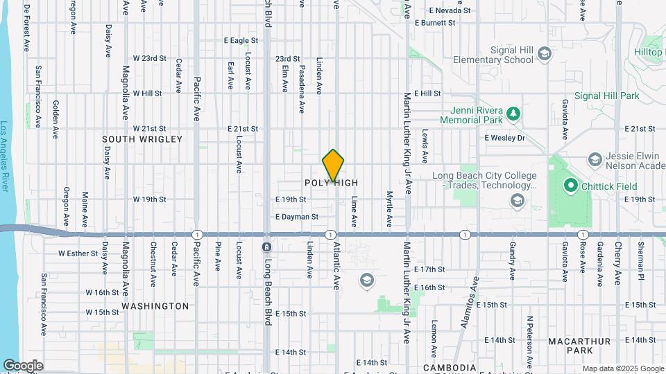 1929 Atlantic Ave Map and Location Details