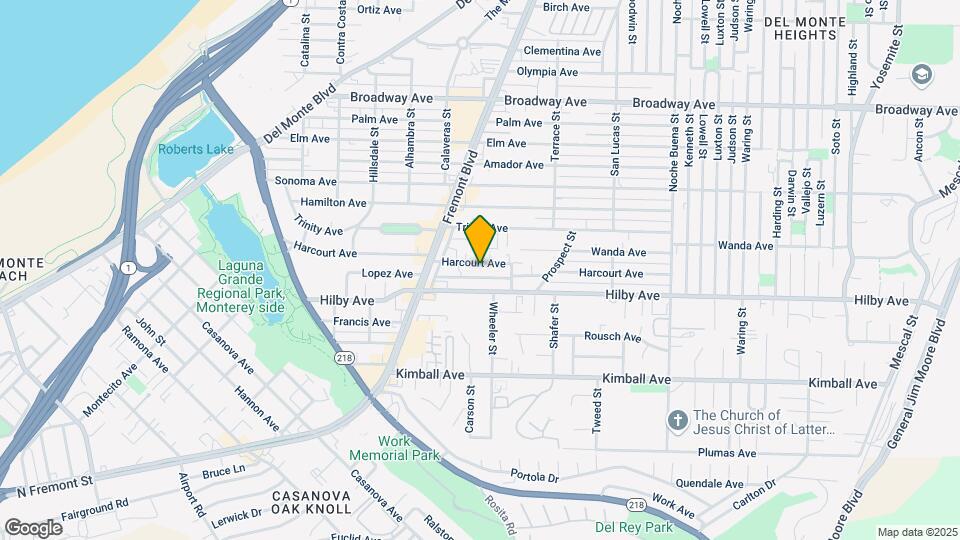 960 Harcourt Ave Mapa y Detalles de la Ubicación