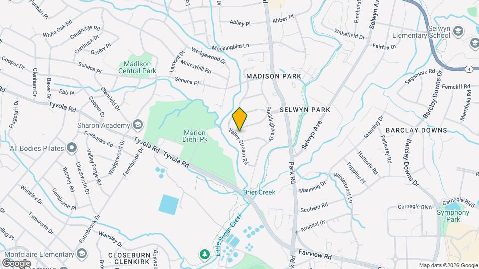 5113 Valley Stream Rd Map and Location Details