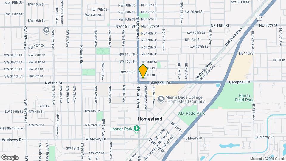 645 E Mowry Ct Map and Location Details