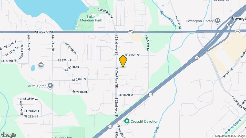 15227 SE 276th Pl Map and Location Details