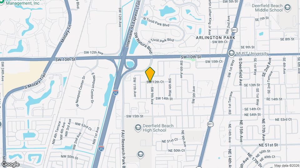 1251 SW 9th Ave Map and Location Details