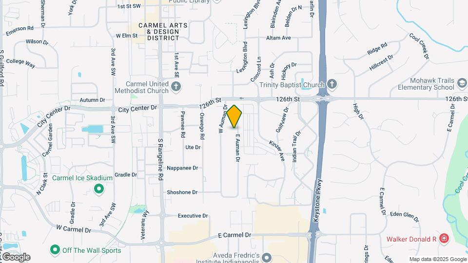 818 E Auman Dr Map and Location Details