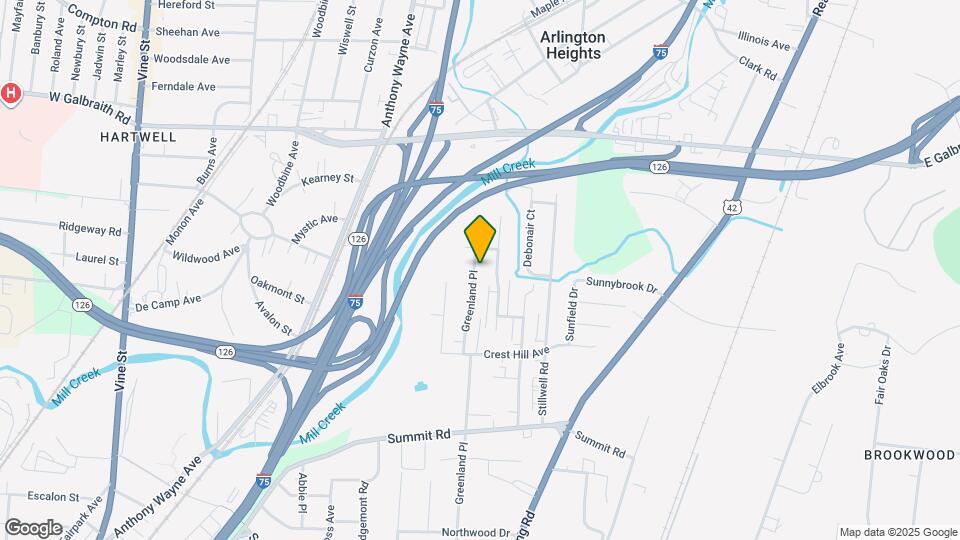 7884 Greenland Pl Map and Location Details