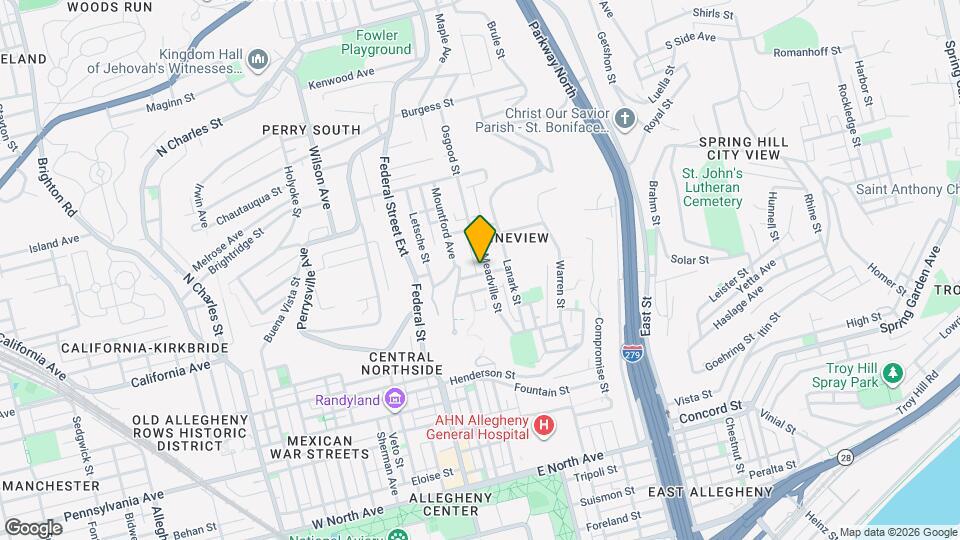 5 Cemetery St Map and Location Details