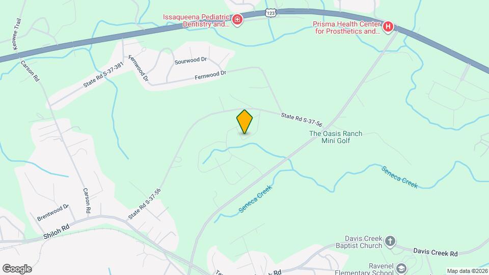 338 Pelham Creek Dr Map and Location Details