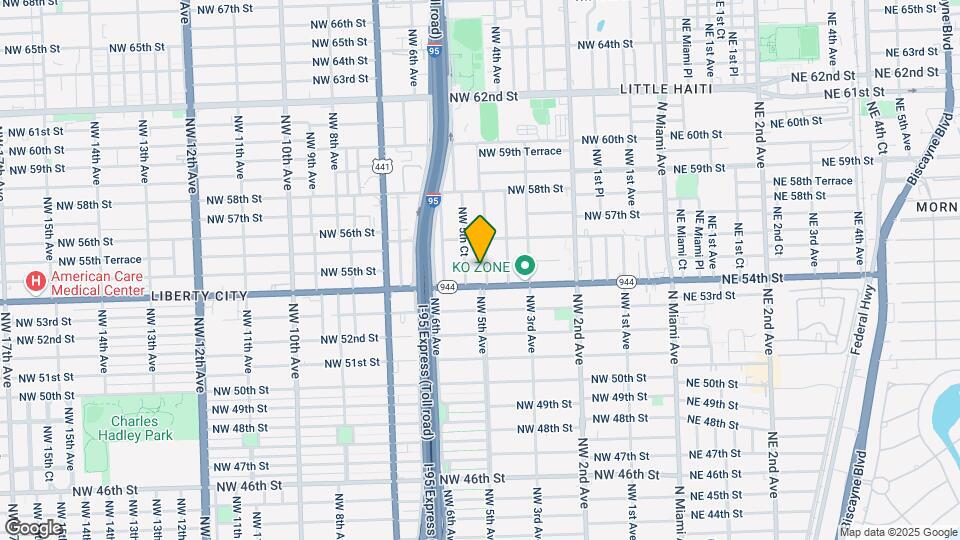 5434 NW 5th Ave Mapa y Detalles de la Ubicación