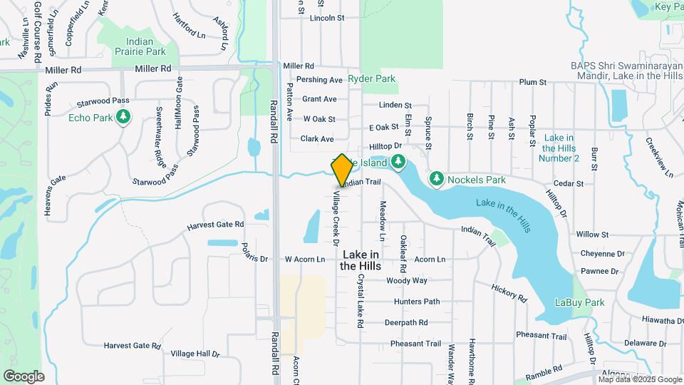 464 Village Creek Dr Map and Location Details