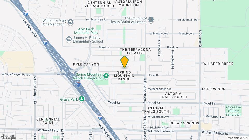 8920 Picket Fence Ave Mapa y Detalles de la Ubicación