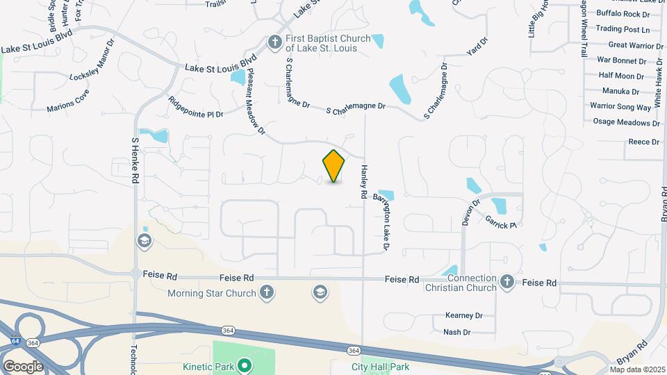 611 Geiser Brook Ct Map and Location Details