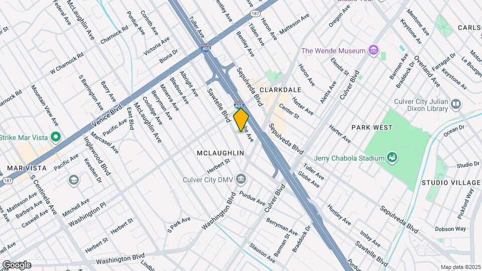 4052 Sawtelle Blvd Map and Location Details