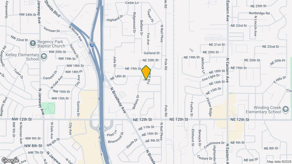 1803 Fox Ave Map and Location Details