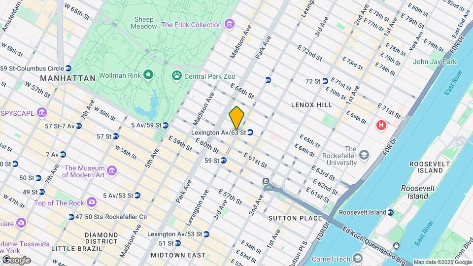 810 Lexington Ave Map and Location Details