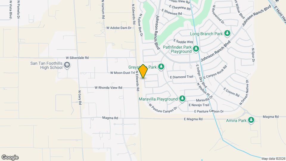 28378 N Desert Hills Dr Map and Location Details