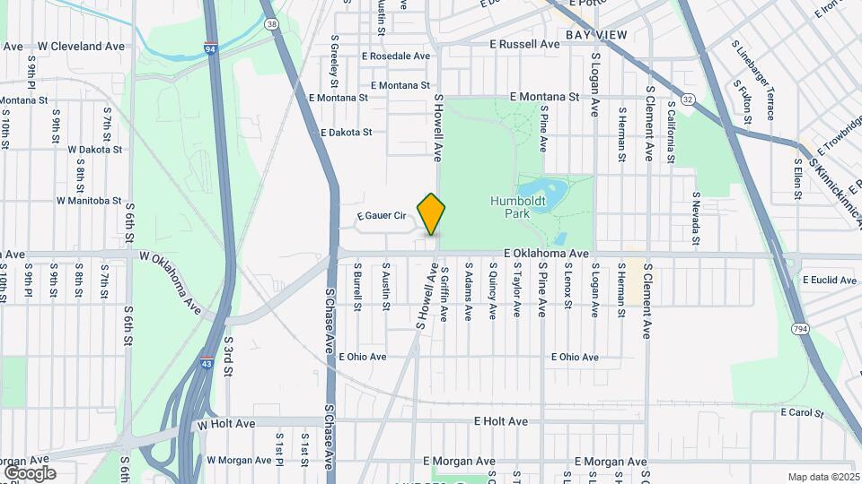 3069 S Howell Ave Mapa y Detalles de la Ubicación