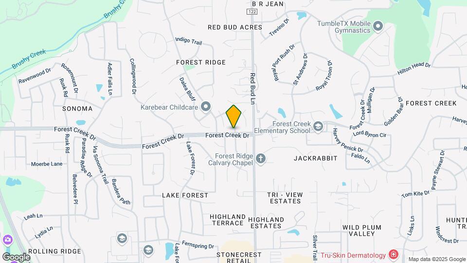 1414 Laurel Oak Loop Map and Location Details