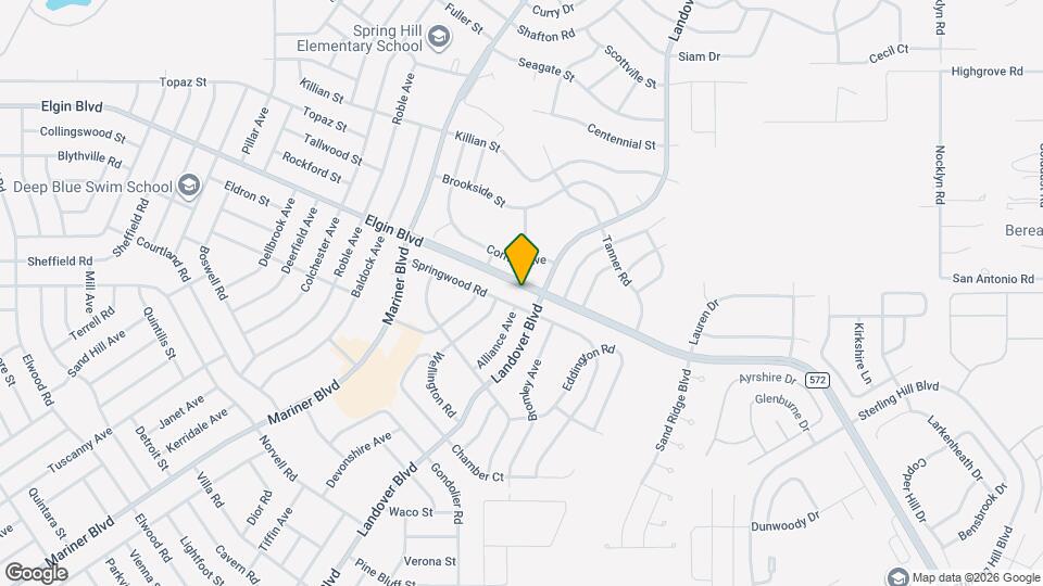 12458 Elgin Blvd Mapa y Detalles de la Ubicación