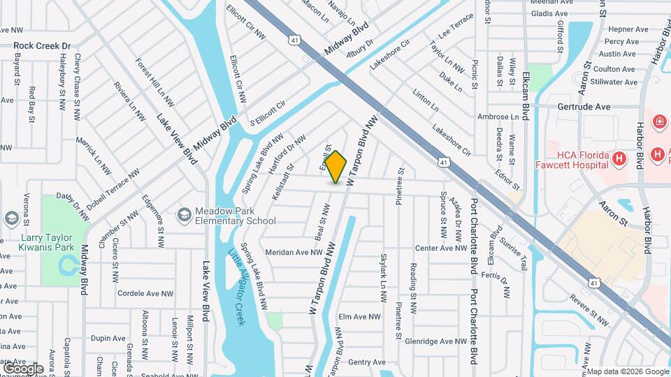 466 Azalea Ave NW Map and Location Details