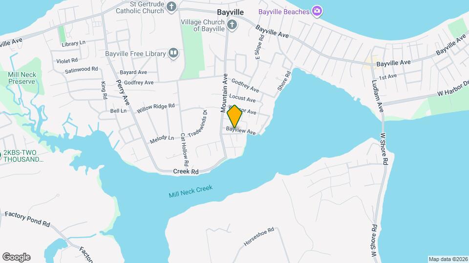 12 Bayview Ave Map and Location Details