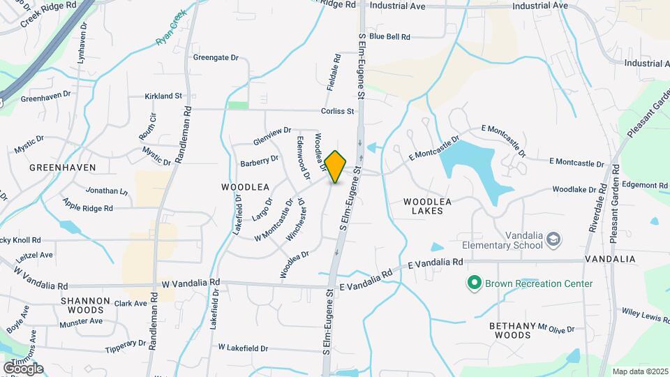 3305 Woodlea Dr Map and Location Details