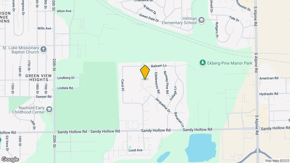 2831 Balsam Ct Map and Location Details