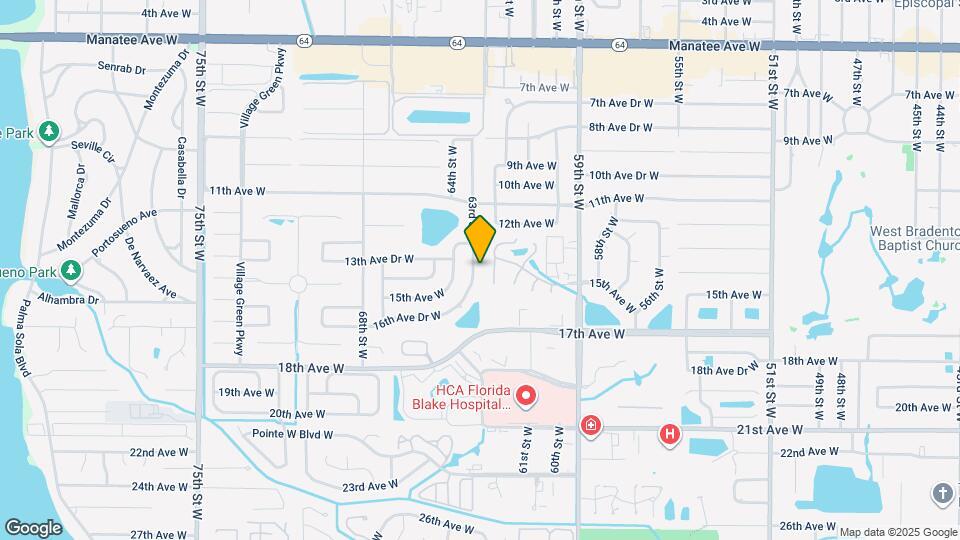 1317 63rd St W Mapa y Detalles de la Ubicación