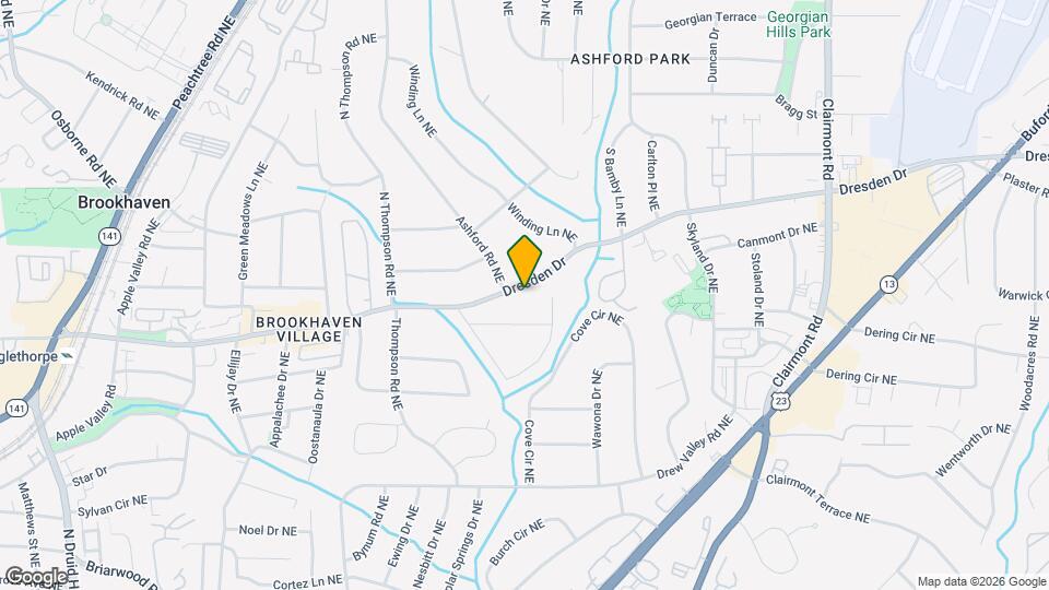 1659 Dresden Dr NE Map and Location Details