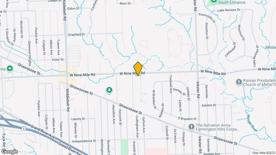 22291 Arbor Ln Map and Location Details