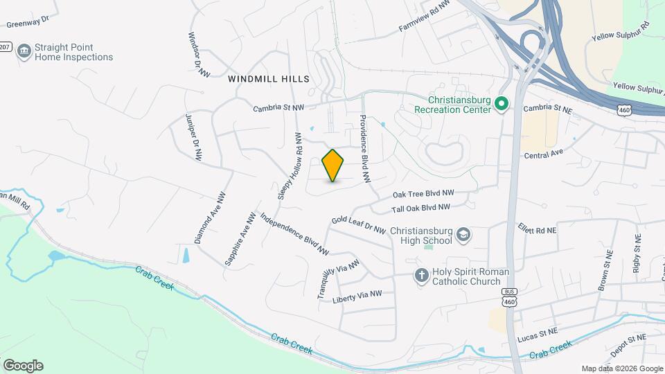 315 Twisted Oak Dr NW Mapa y Detalles de la Ubicación