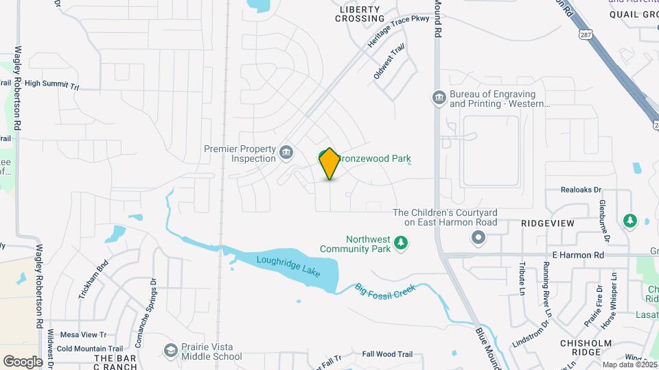 8721 Antelope Flat Ln Map and Location Details