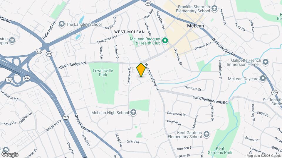 1605 Dunterry Pl Map and Location Details