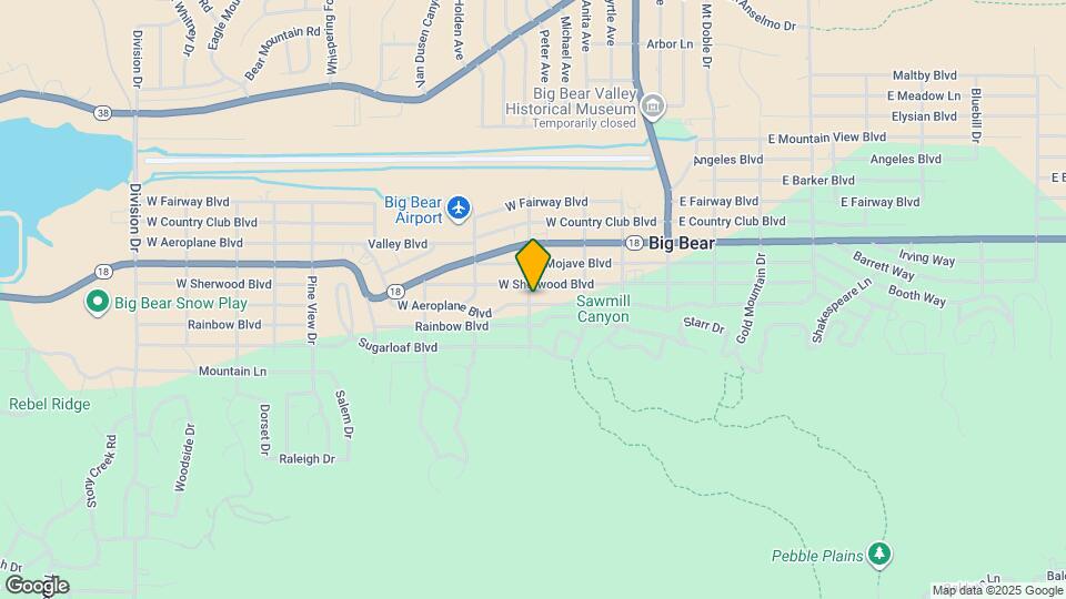 345 W Aeroplane Blvd Map and Location Details