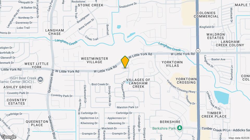 16526 Beckland Ln Map and Location Details