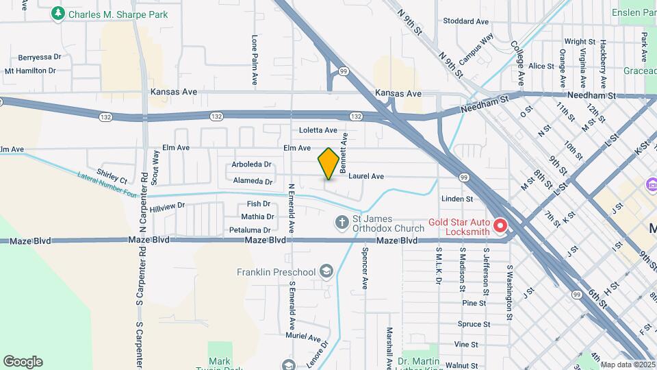 617 Rachelle Dr Map and Location Details